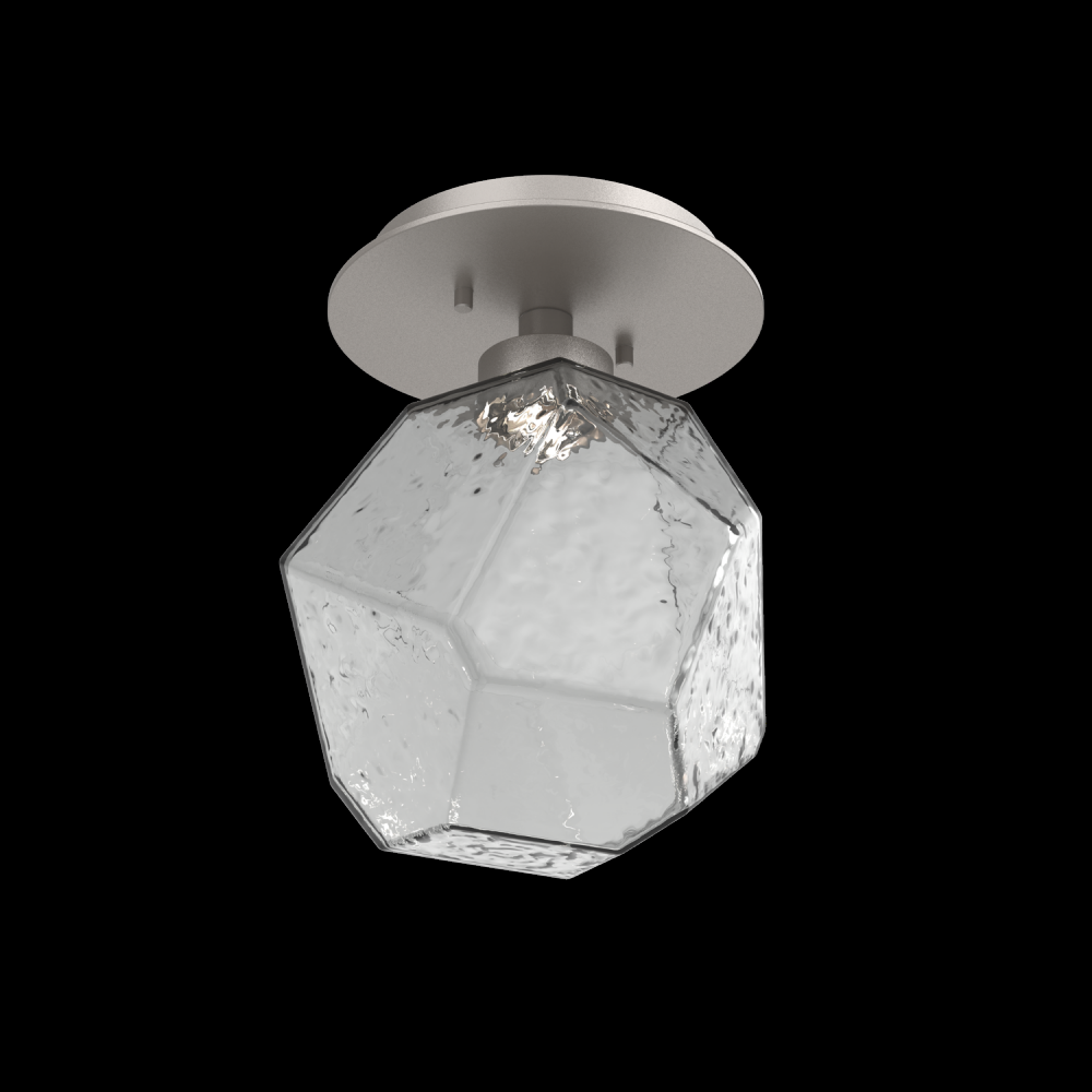 Single Glass Sconce & Flush Mount - Gem