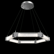 Hammerton CHB0060-35-CS-GC-CA1-L3 - Axis Hexagonal Ring Chandelier-35