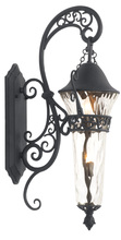 Kalco 9413BB - Anastasia Outdoor 2 Light Large Wall Bracket