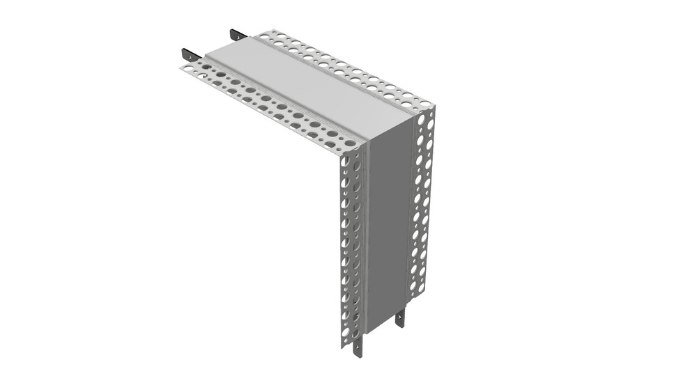 90-Degree Outside Corner Channel for Inspire Mud-In 1.6&#34; Channel