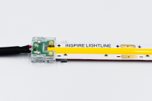 LED INSPIRATIONS Z3-CON-HW-PL-10 - 10FT Zeus 3 Plenum Hardwire Connector for Inspire V5 & LightLine COB