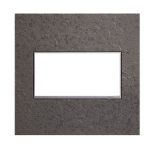 Legrand AWM2GHFFE1 - adorne? 2-Gang Screwless Wall Plate in Hubbardton Forge? Natural Iron