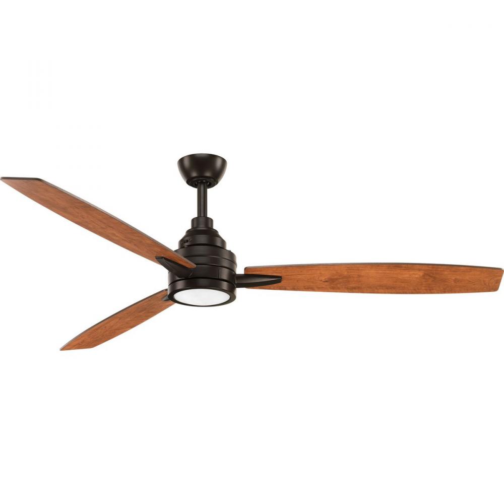 Gaze Collection 60&#34; LED Three-Blade Ceiling Fan