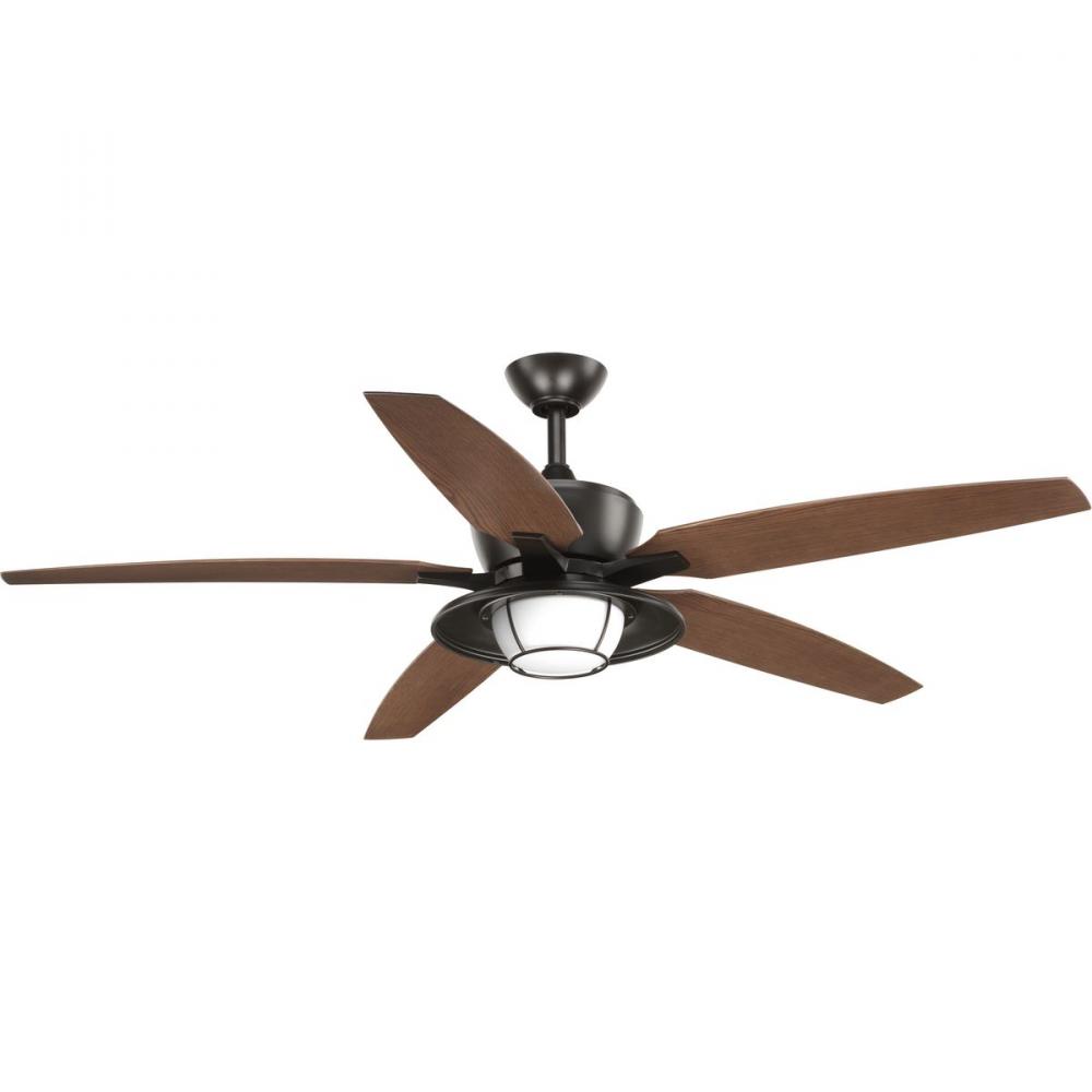 Montague Collection 60&#34; Indoor/Outdoor Five-Blade Ceiling Fan