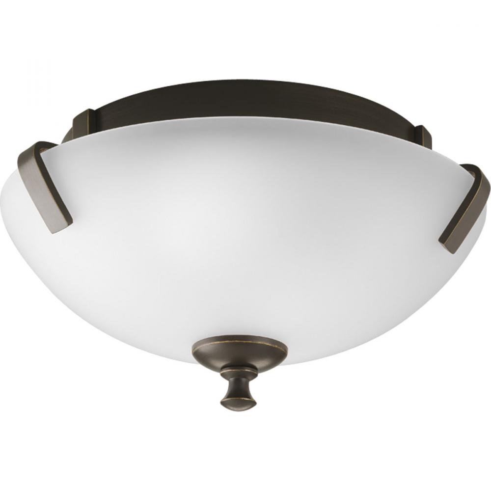 Wisten Collection Two-Light 14&#34; Close-to-Ceiling