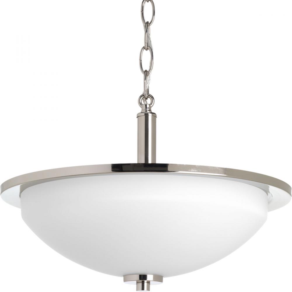 Replay Collection Two-light 14-3/4&#34; Semi-Flush