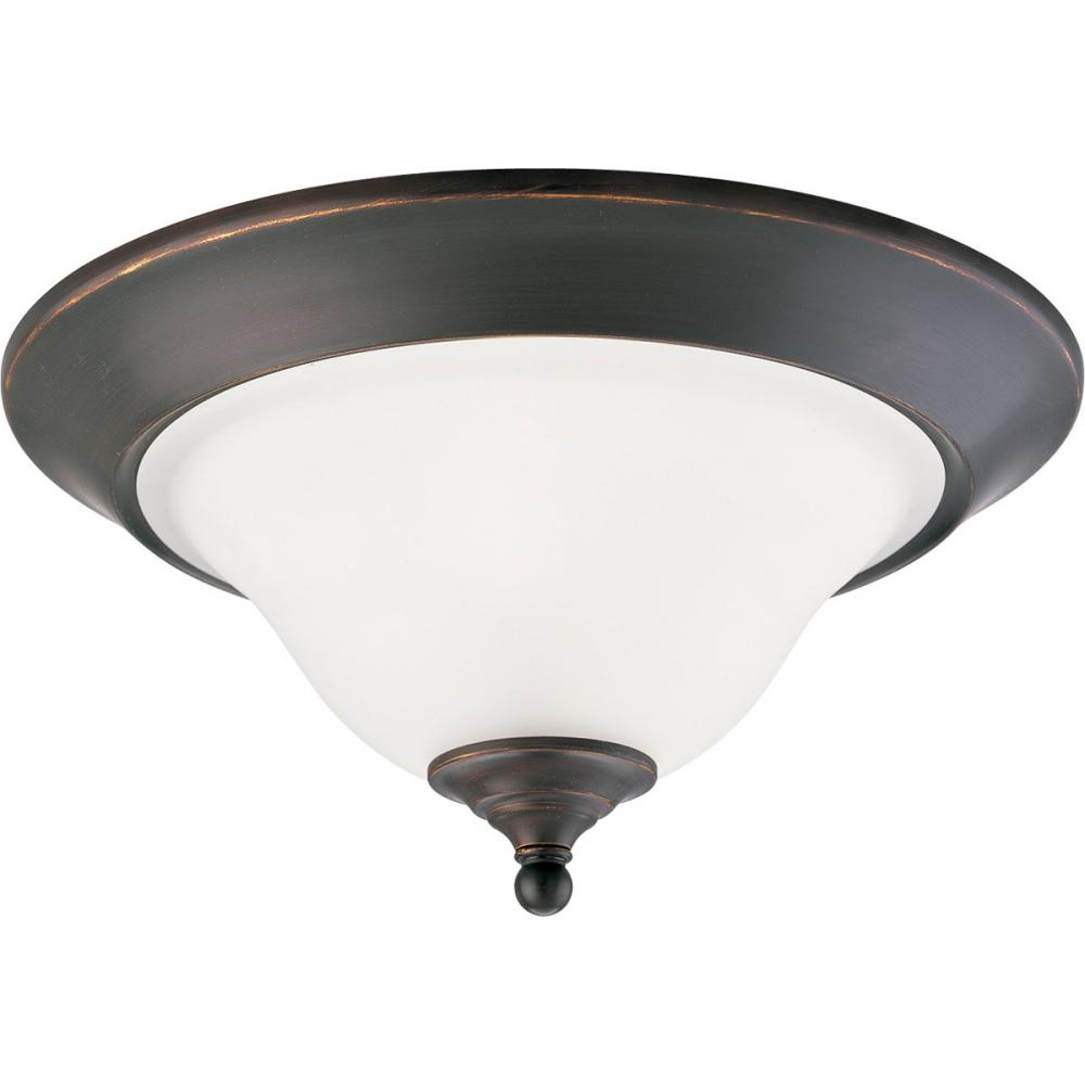 Trinity Collection Two-Light 15&#34; Close-to-Ceiling