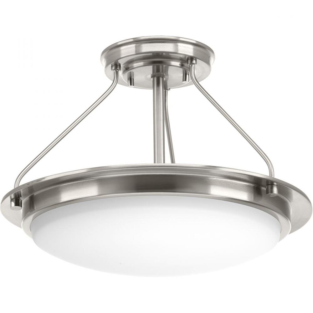 Apogee Collection 15&#34; LED Semi-Flush/Convertible