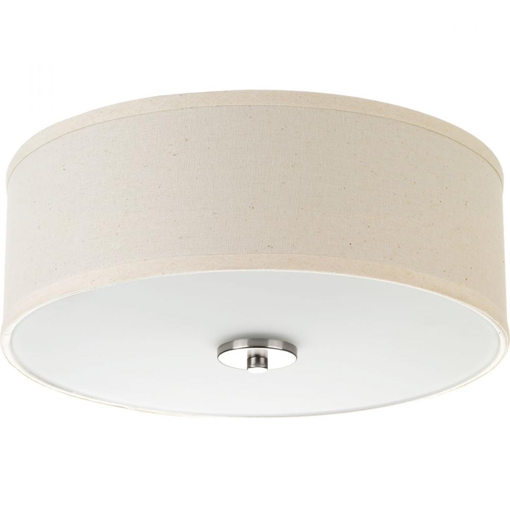 Inspire Collection Two-Light 13&#34; Flush Mount