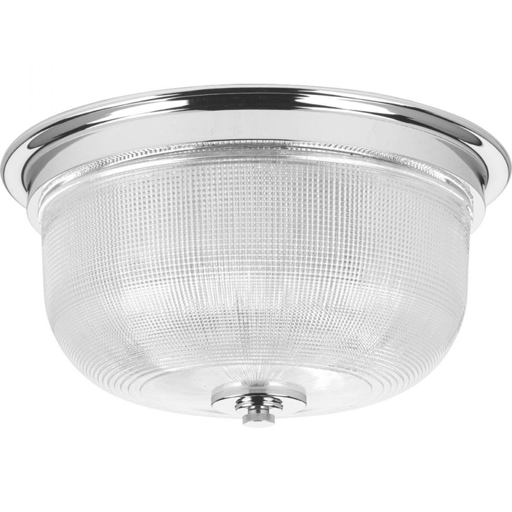 Archie Collection Two-Light 12-3/8&#34; Close-to-Ceiling