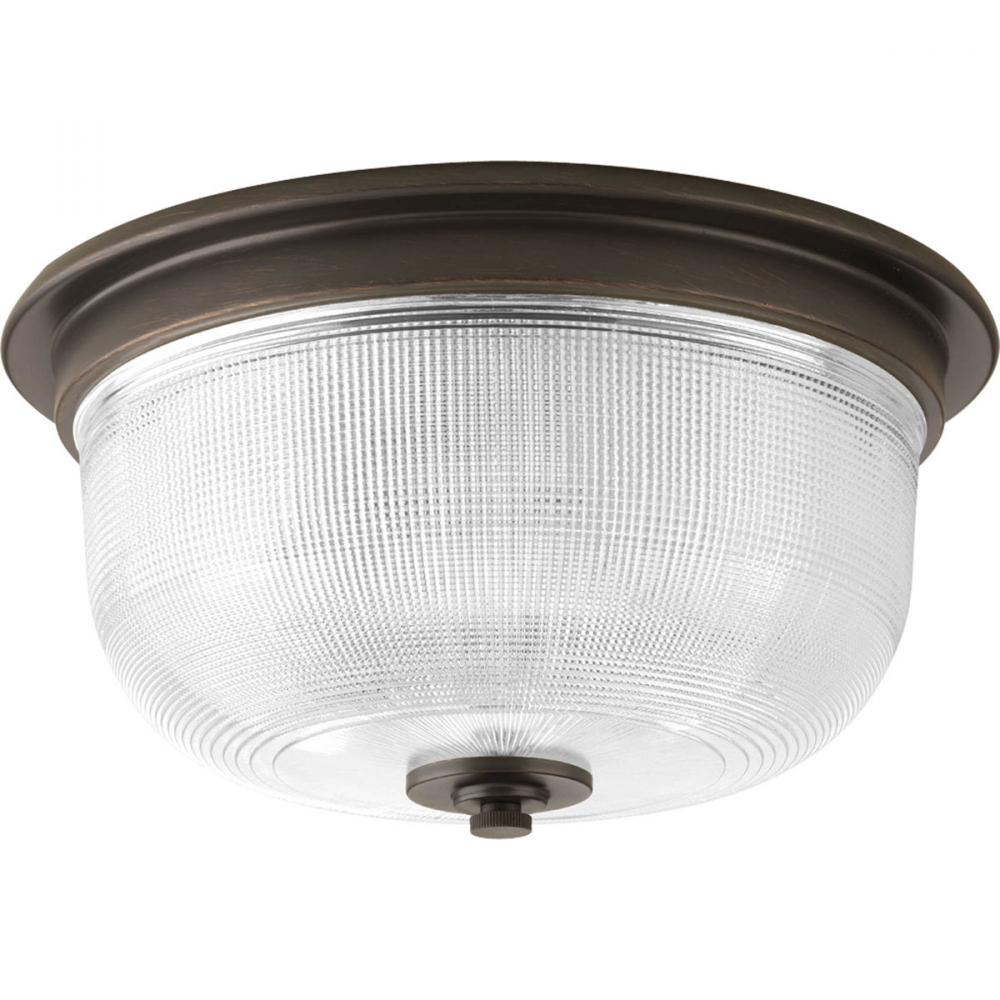 Archie Collection Two-Light 12-3/8&#34; Close-to-Ceiling