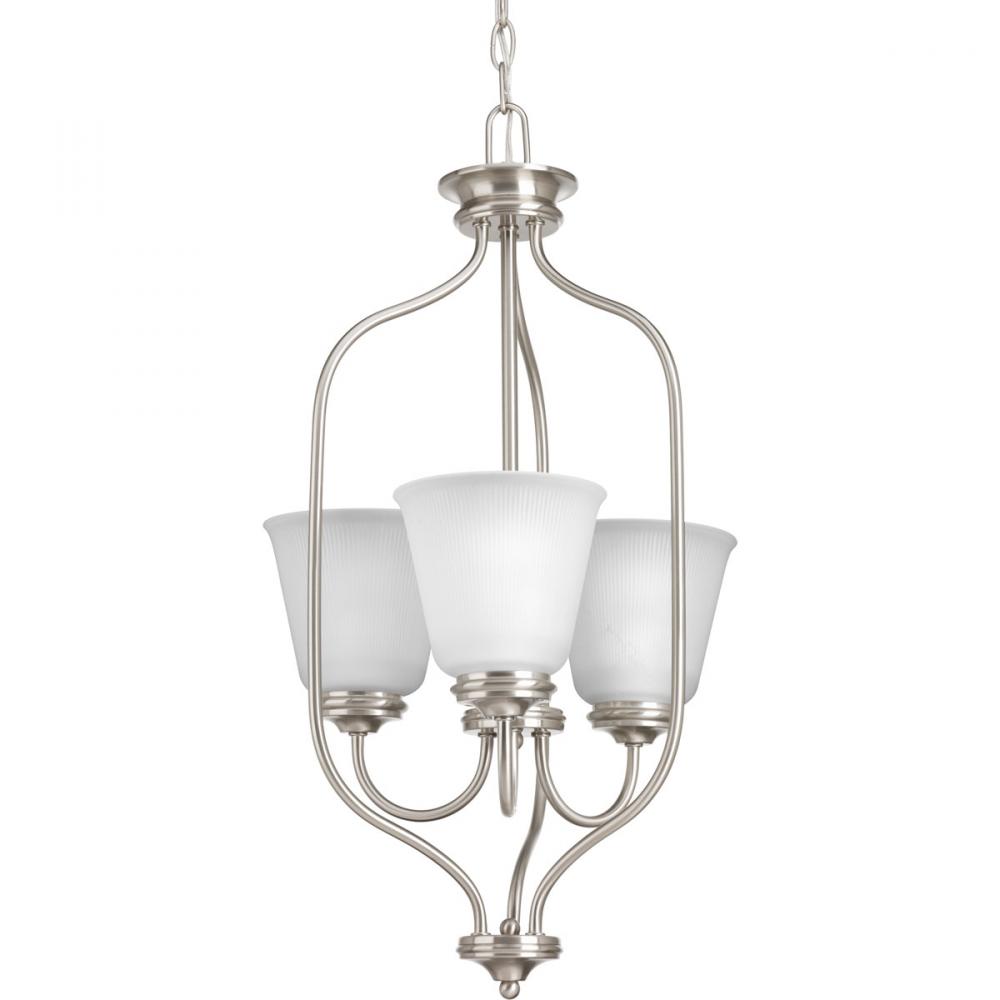 Keats Collection Three-Light Foyer Chandelier