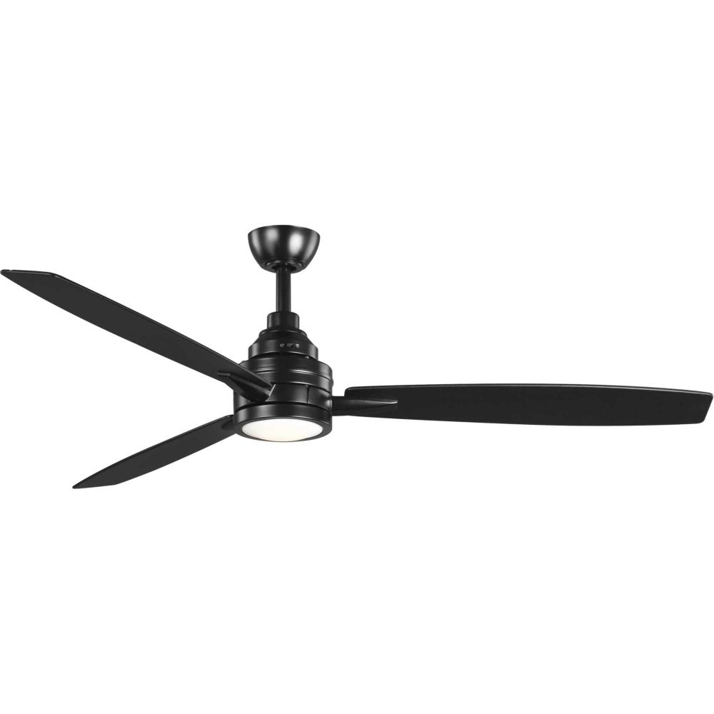 Gaze Collection 60&#34; LED Three-Blade Ceiling Fan