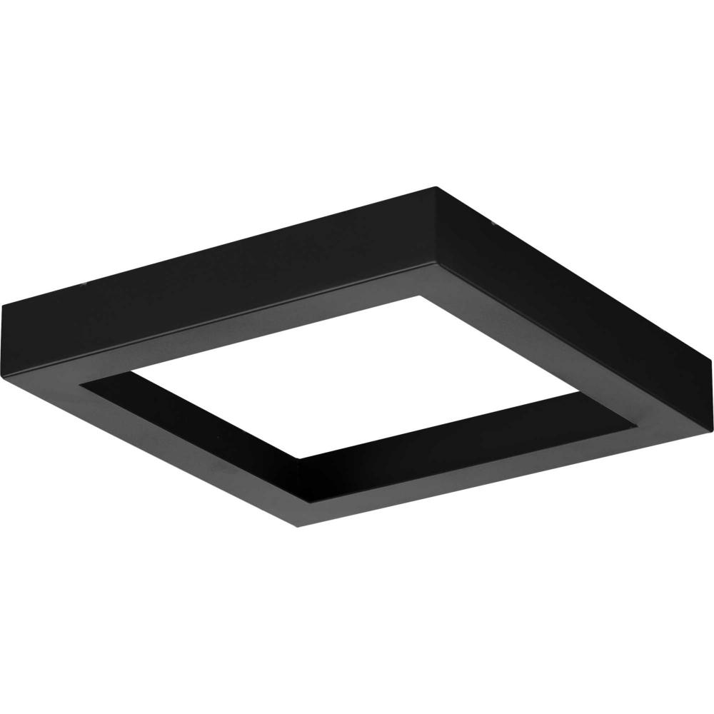 Everlume Collection Black 7&#34; Edgelit Square Trim Ring