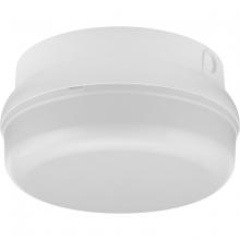 Progress P550114-028-30 - Hard Nox Collection White 9" Round Flush Mount Light