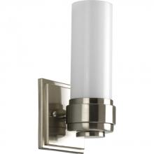 Progress P2926-09 - One Light Brushed Nickel Bathroom Sconce