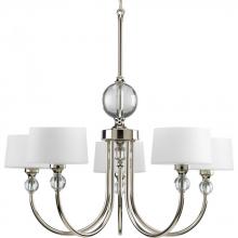 Progress P4674-104 - Fortune Five-Light Chandelier