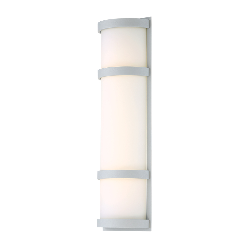 Latitude 20in LED Outdoor Wall Light 3000K in Titanium