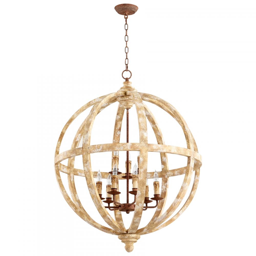 Landon Nine Light Pendant