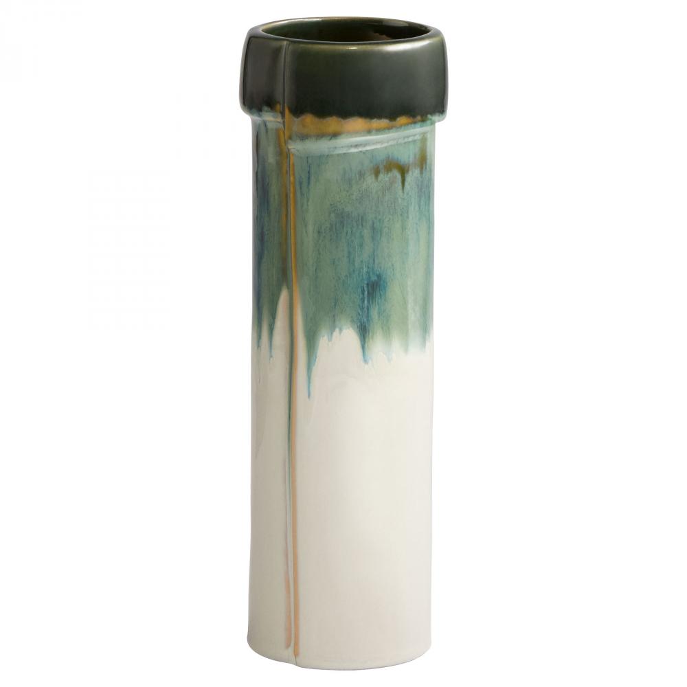 Folded Vase Designed by Seth Vaughn Cascade Sage - Large