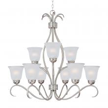 Maxim 10128FTSN - Basix-Multi-Tier Chandelier