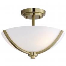 Maxim 20031SWSBR - Deven-Semi-Flush Mount