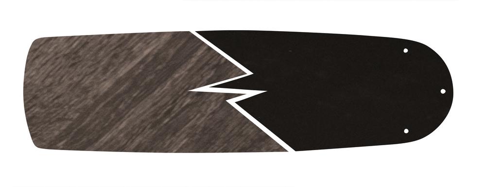 56&#34; Supreme Air Plus Blades in Flat Black/Greywood