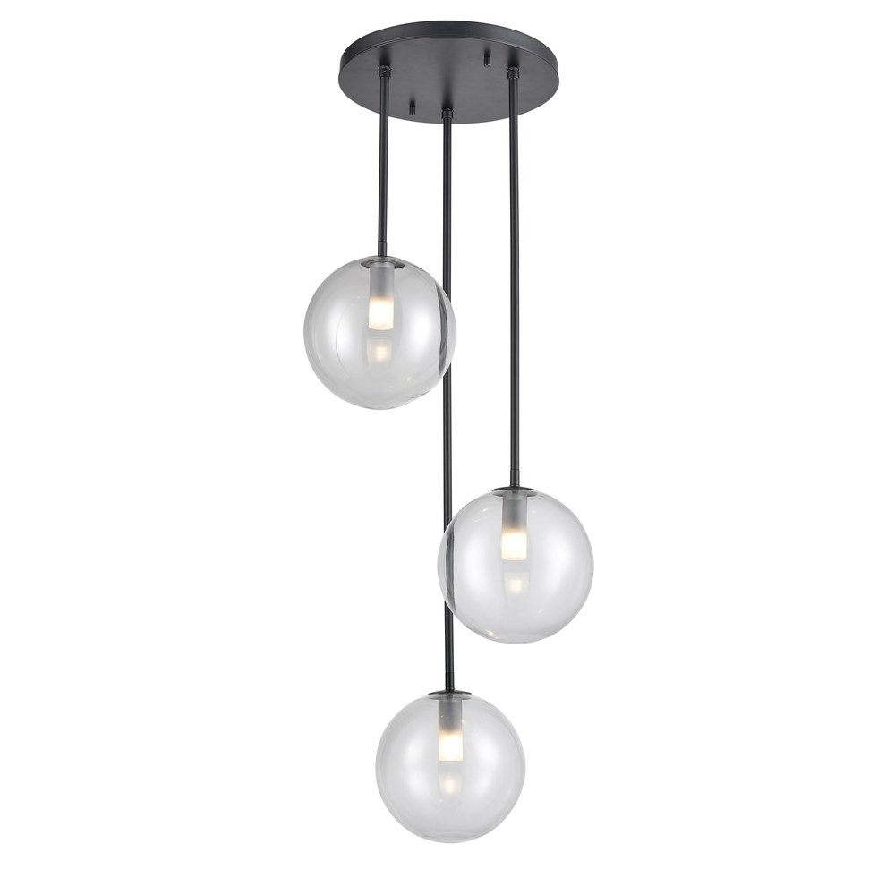 Courcelette 3 Light Cluster Pendant