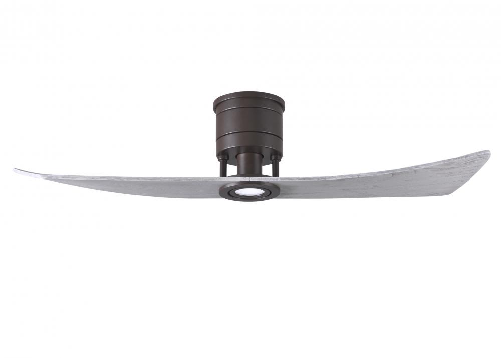 Lindsay ceiling fan in Textured Bronze finish with 52&#34; solid barn wood tone wood blades and ec