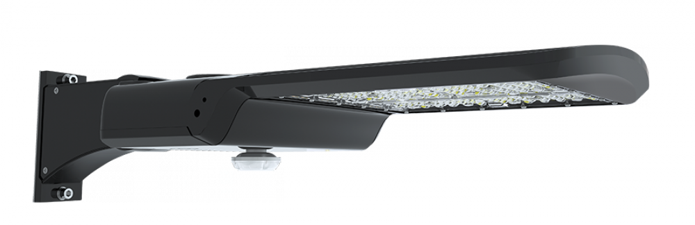 AREALIGHTS 14431.5 LUMENS A17 TYPE III 100W LED 120V-277V POLE MOUNT MICROWAVE OCCUPANCY SENSOR BR