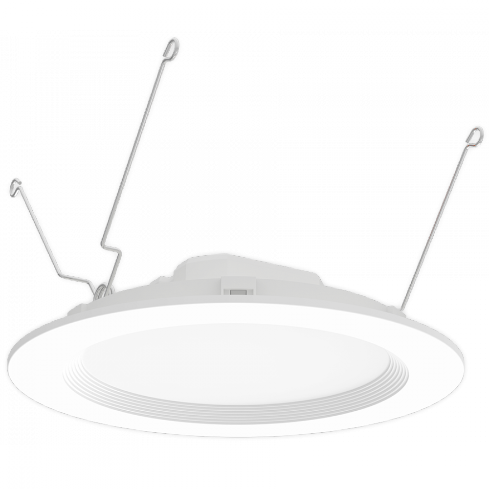 6&#39;&#39; RETRO WAFER 11/13/15W 5CCT CRI90 TRIAC WHITE BAFFLE