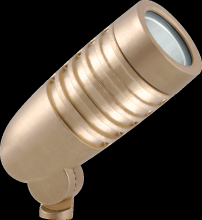 RAB Lighting LFLED5NBR - LANDSCAPE 208 LUMENS LFLOOD 5W NEUTRAL LED LANDSCAPE FLOOD BRASS