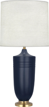 Robert Abbey MMB27 - Matte Midnight Blue Michael Berman Hadrian Table Lamp