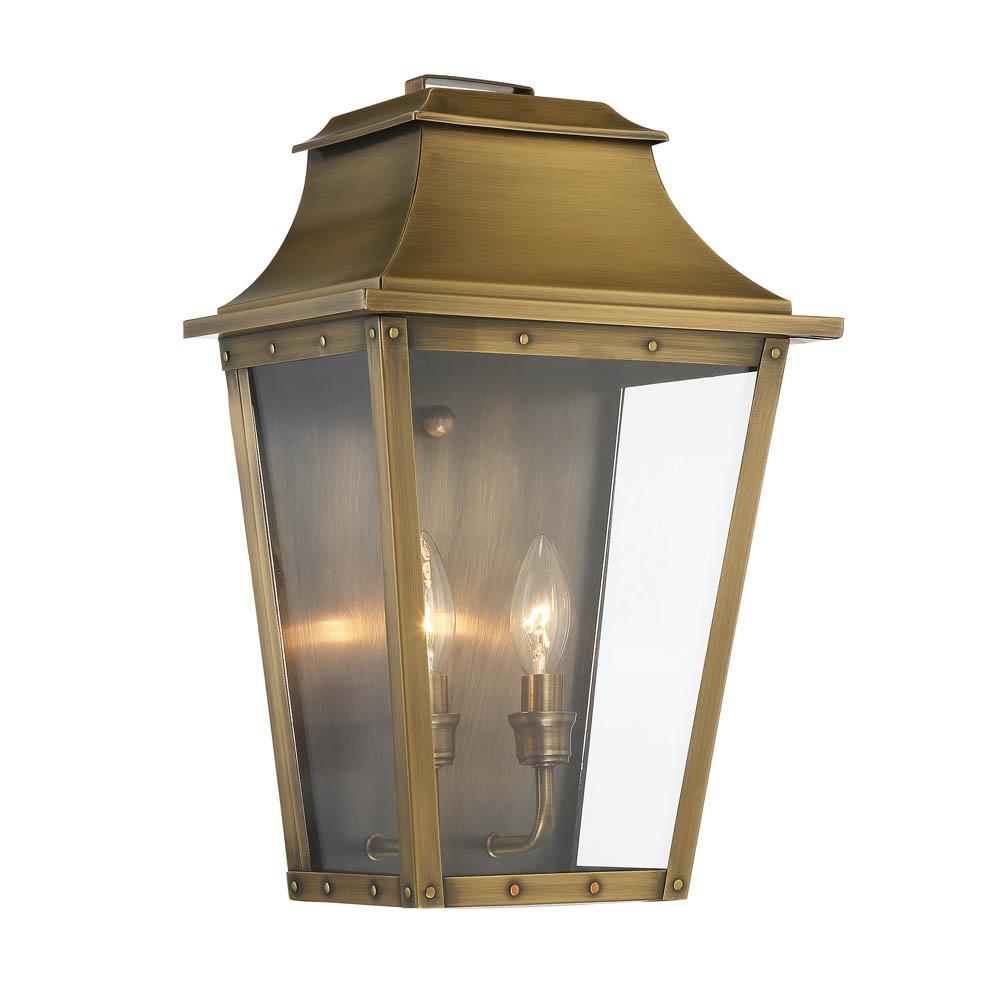 Coventry 2-Light Outdoor Copper Patina Light Fixture