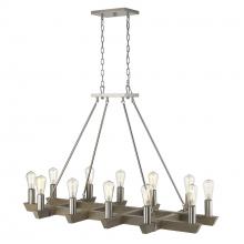 Acclaim Lighting IN11061SN - Finnick 8-Light Satin Nickel Chandelier