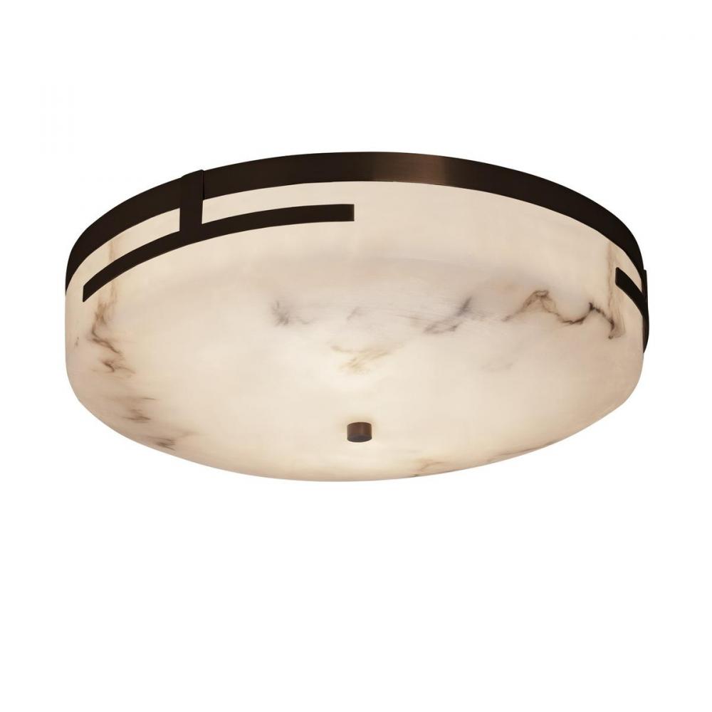 Atlas 19&#34; LED Round Flush-Mount