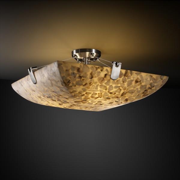 18&#34; LED Semi-Flush Bowl w/ U-Clips