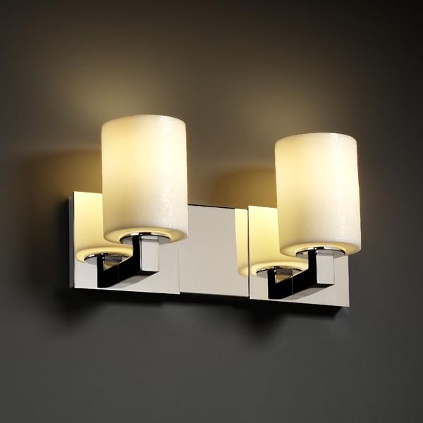 Modular 2-Light LED Bath Bar