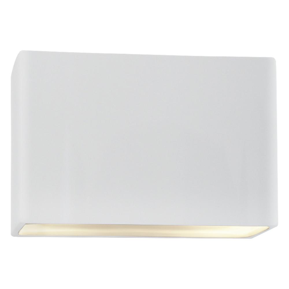 Large ADA Rectangle (Outdoor) LED Wall Sconce - Closed Top