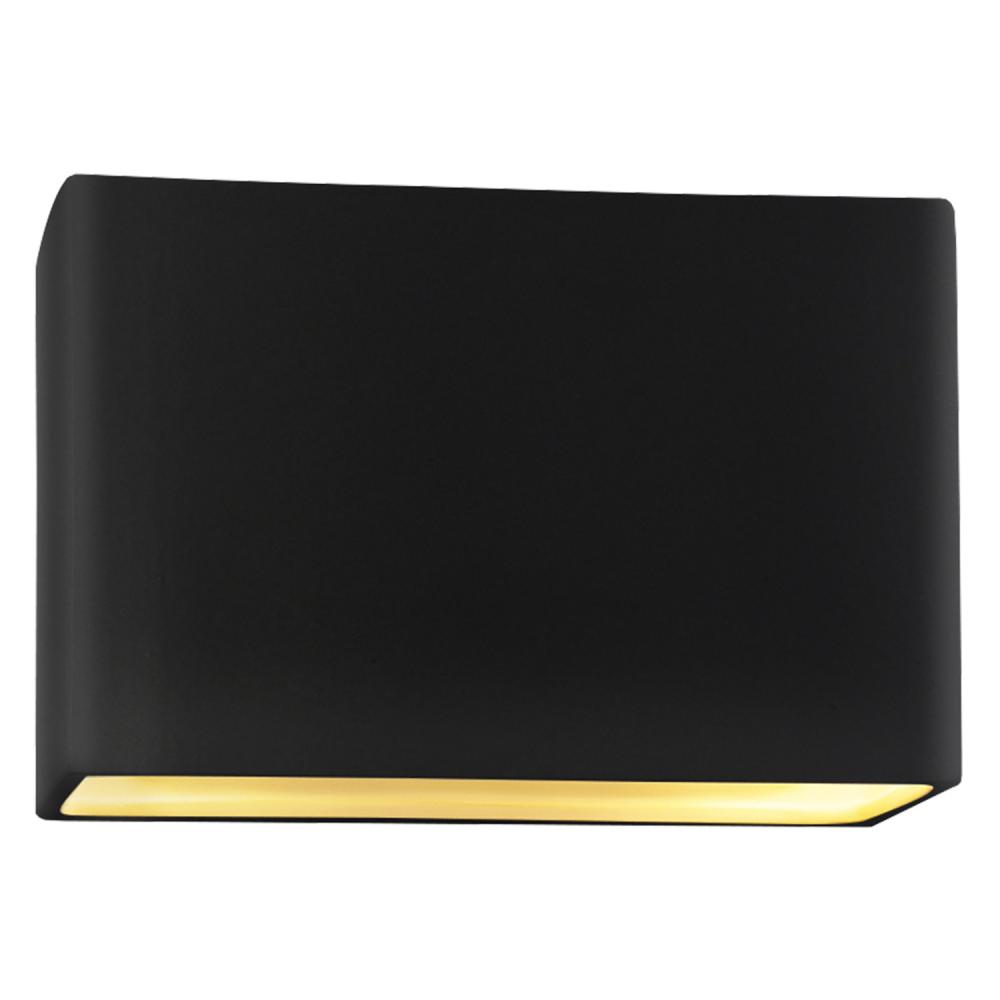 Really Big ADA Wide Rectangle LED Wall Sconce - Open Top & Bottom