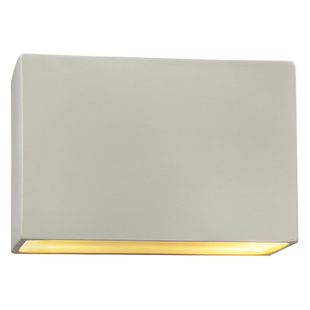 Really Big ADA Wide Rectangle LED Wall Sconce - Open Top & Bottom