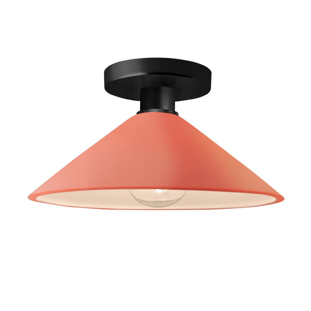 Flare LED Semi-Flush