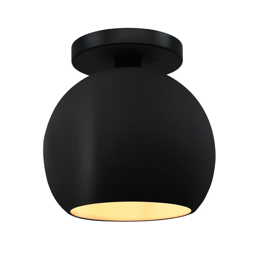 Medium Globe LED Semi-Flush