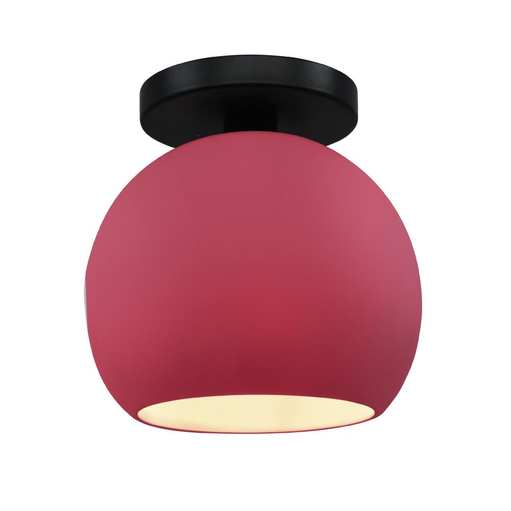 Medium Globe LED Semi-Flush