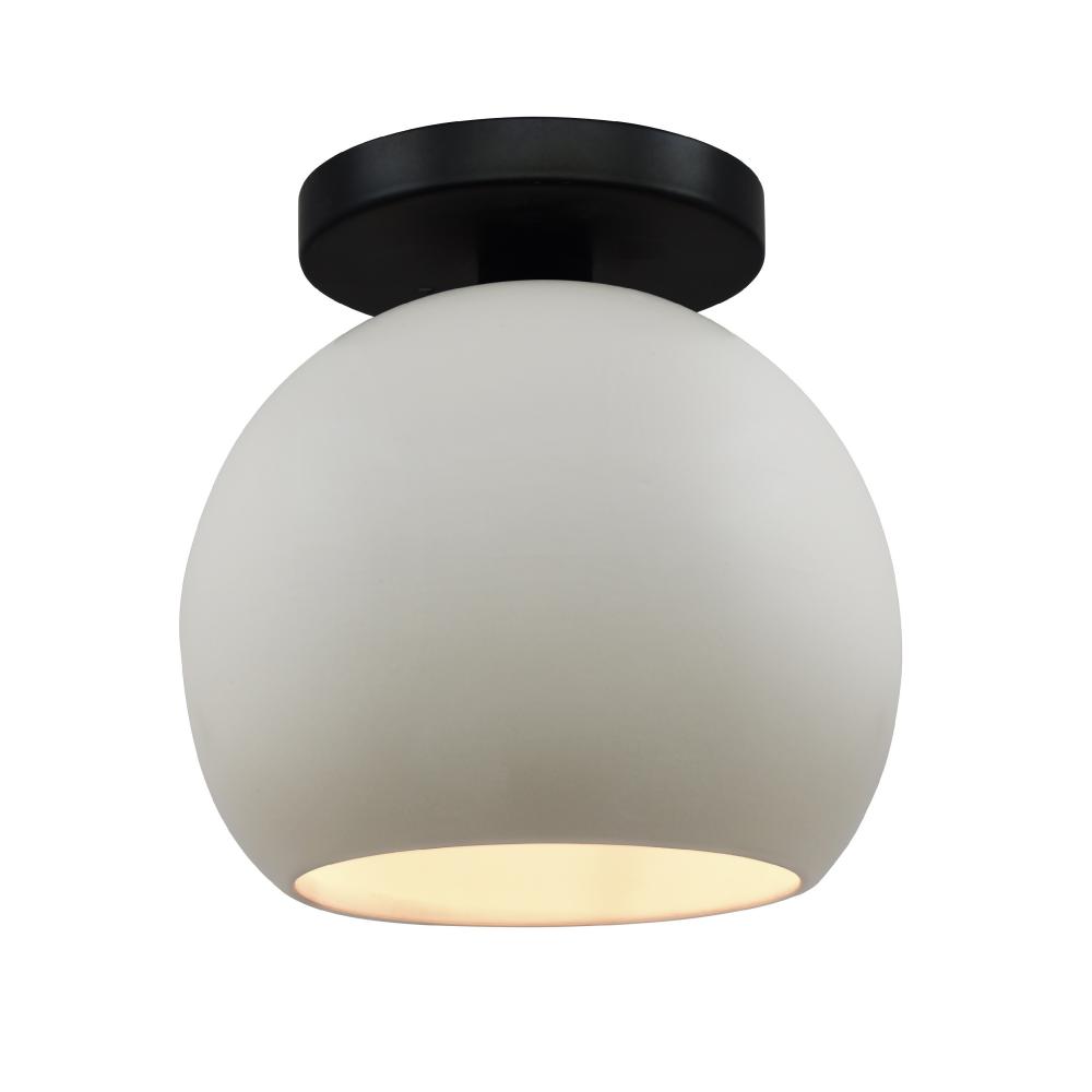 Medium Globe LED Semi-Flush