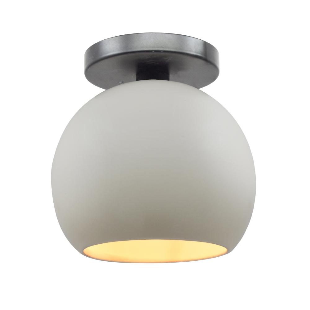 Medium Globe LED Semi-Flush