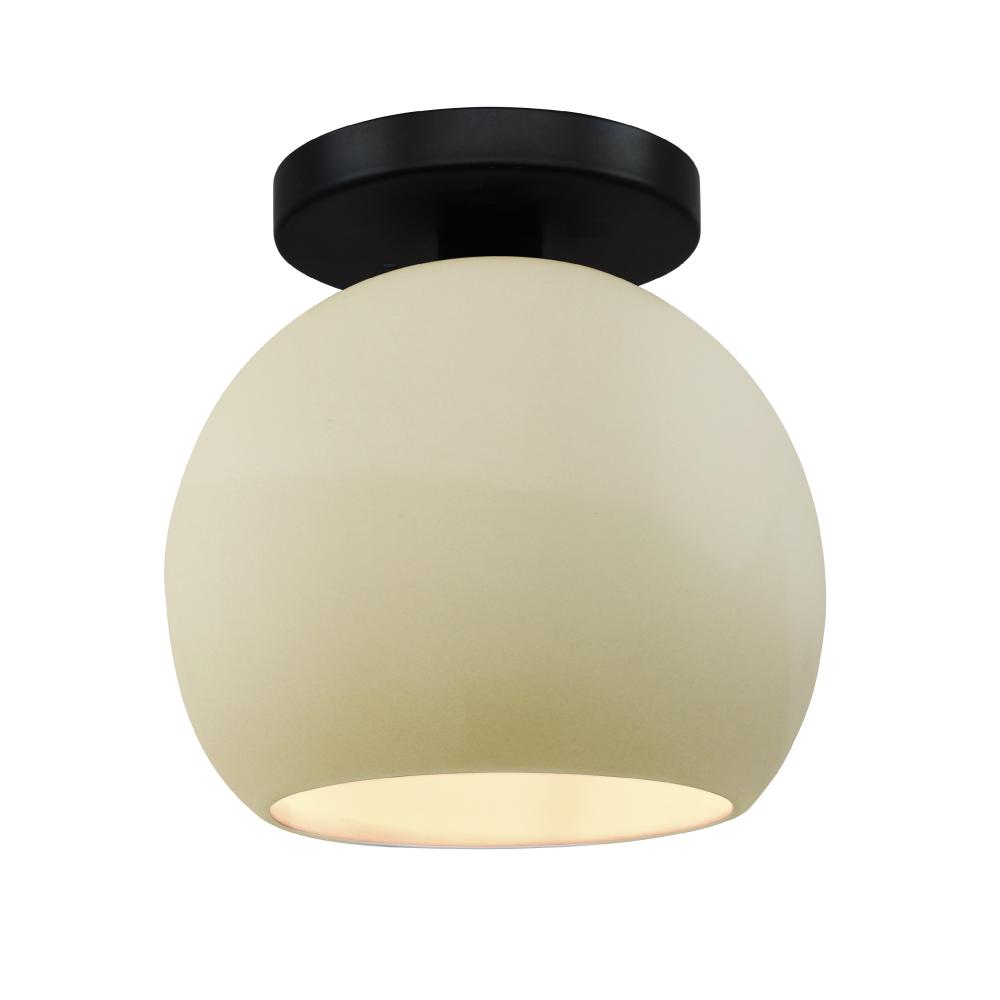 Medium Globe LED Semi-Flush