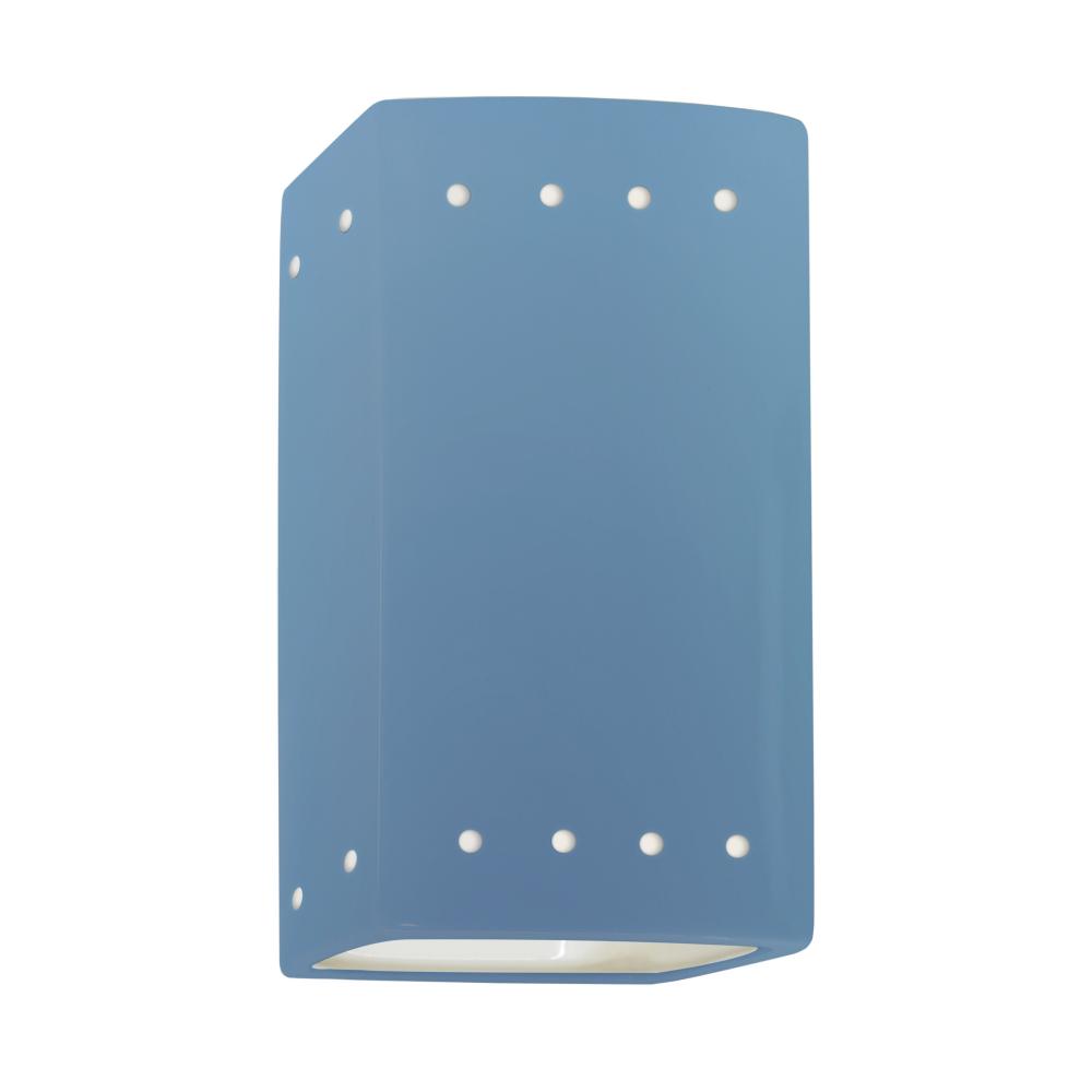 Small LED Rectangle w/ Perfs - Open Top & Bottom (Outdoor)