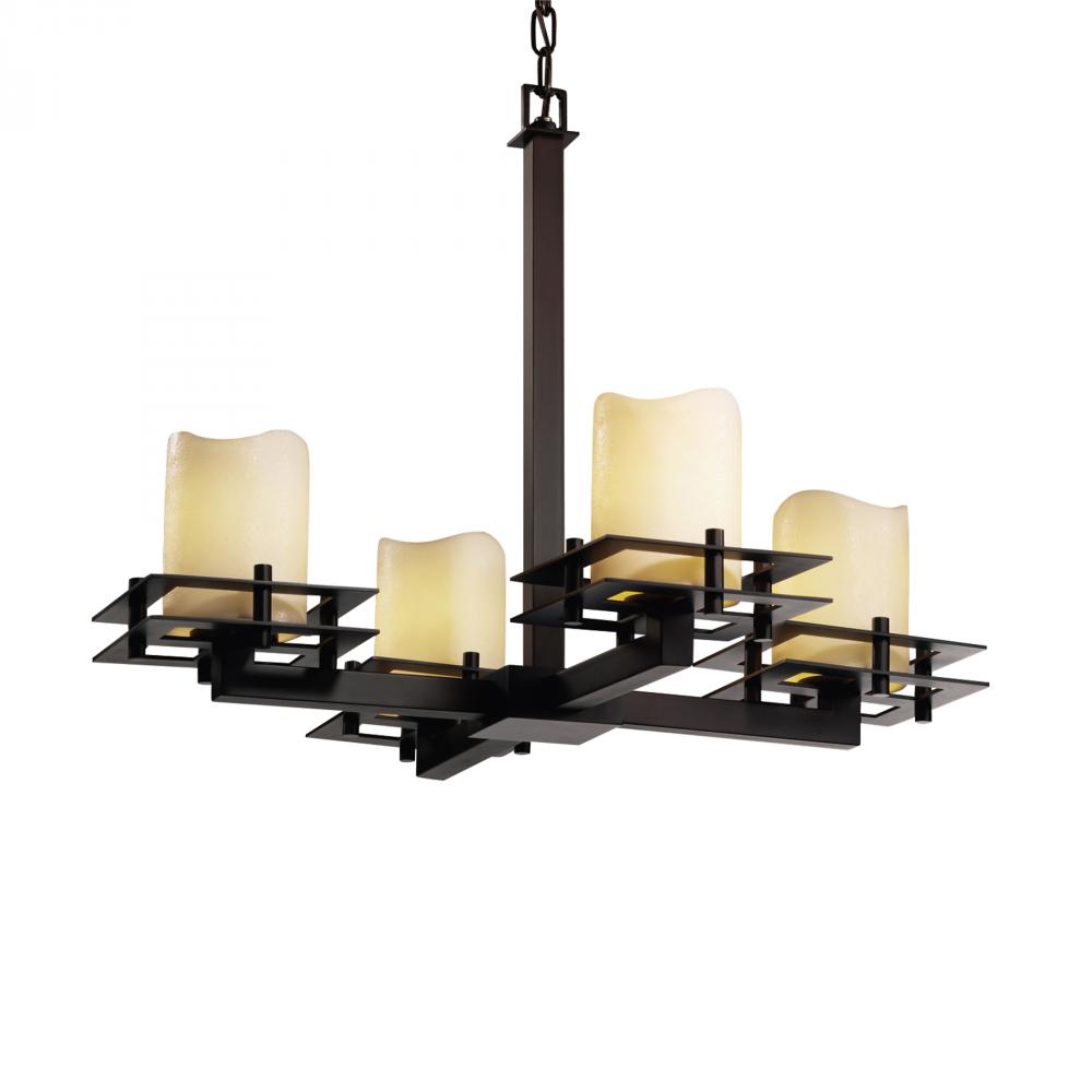 Metropolis 4-Light LED Chandelier