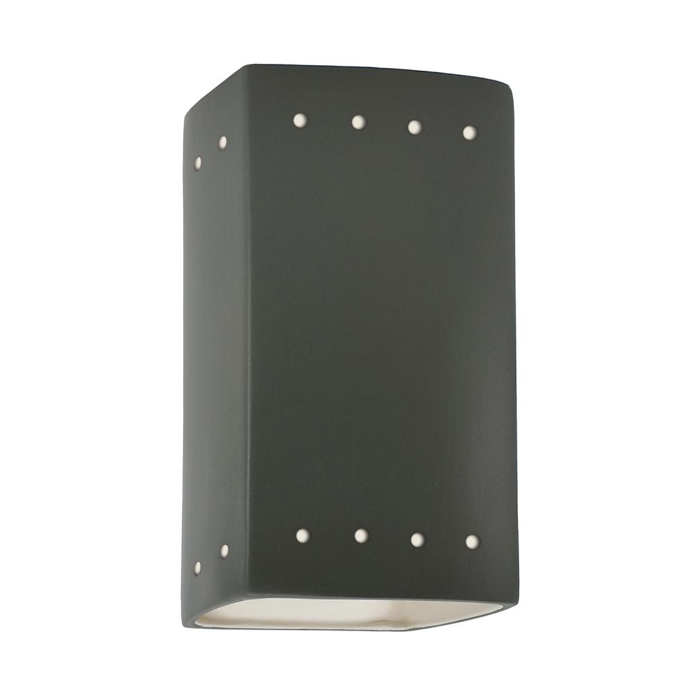 Small LED Rectangle w/ Perfs - Open Top & Bottom (Outdoor)